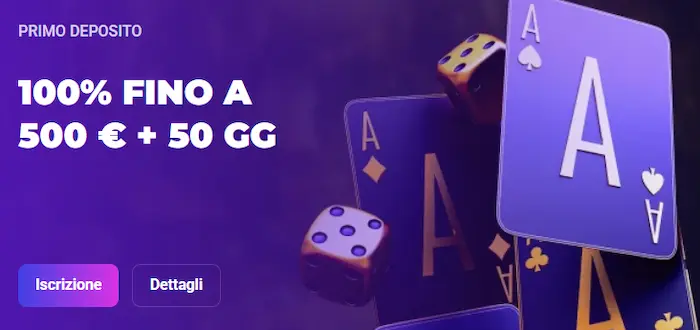 Lucky7even Casino Italia promotion