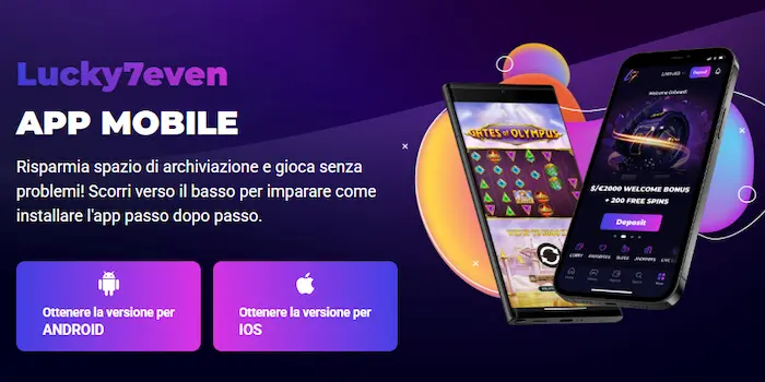 Lucky7even Casino Italia mob
