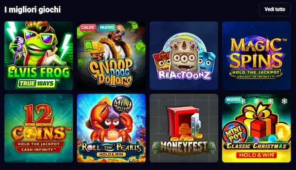 Lucky7even Casino Italia Giochi